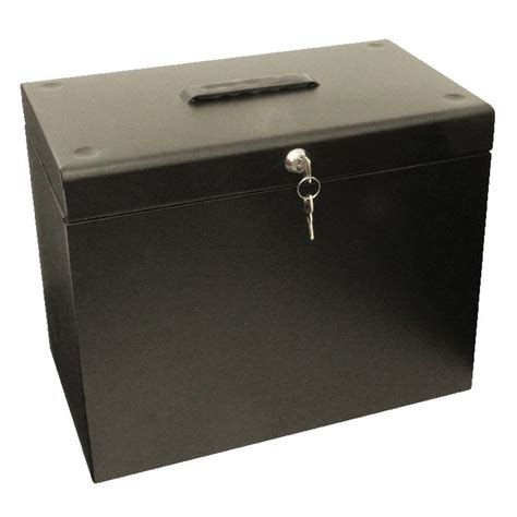 black metal lock boxes|small metal lockable storage boxes.